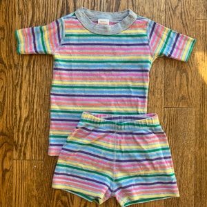 Hanna short-john pajamas